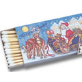 18 Stick Custom Imported Cigar Matches-3"